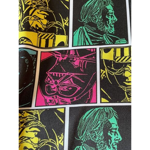 3/20 Star Wars Junior's Sz M Stretch Leggings Pop Art Colors All Over Print - Picture 4 of 8